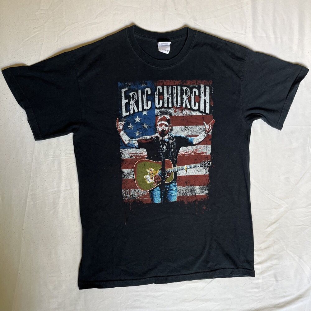 Eric Church 2012 The Blood Sweat and Beer Tour Concert Official T-Shirt M Medium